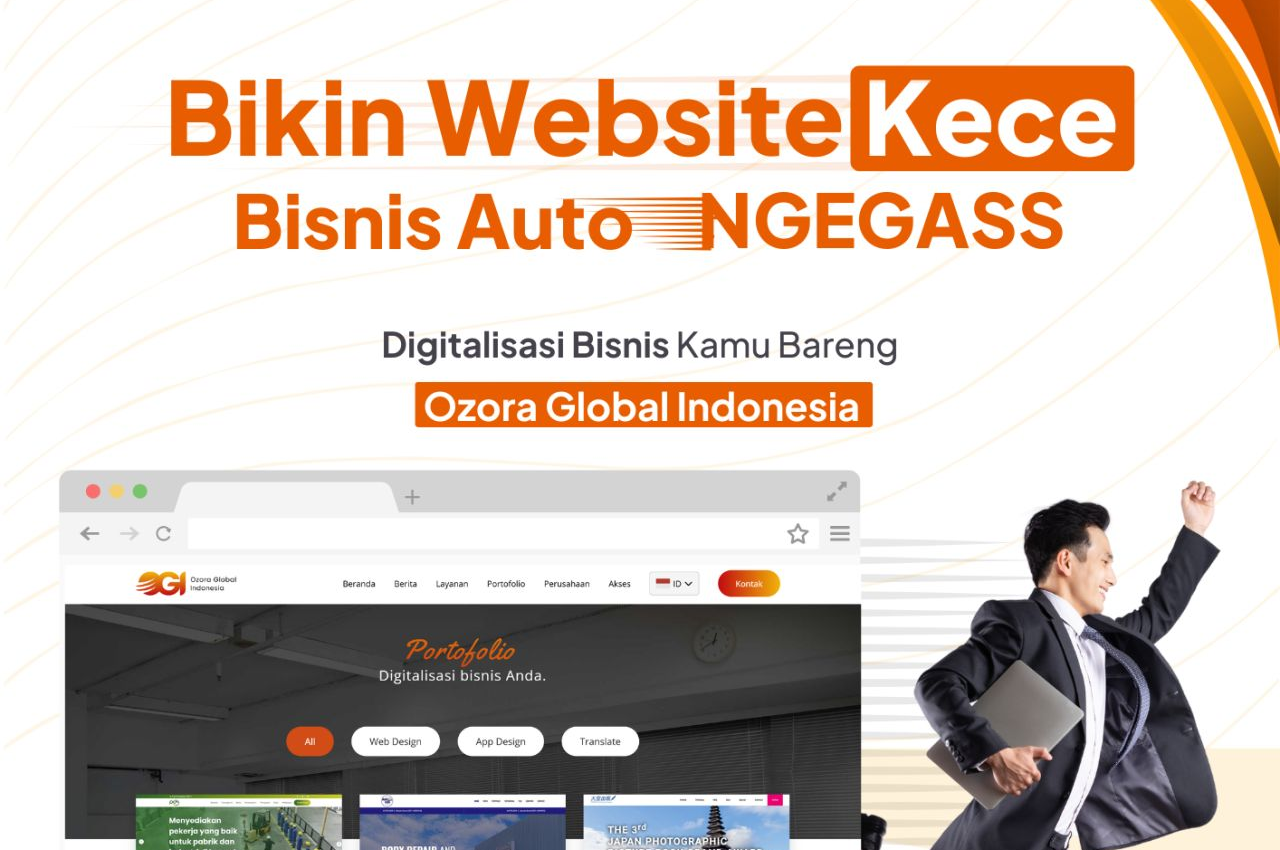 Situs web Anda bukan hanya sekadar kehadiran digital, tetapi juga kesan pertama bisnis Anda!