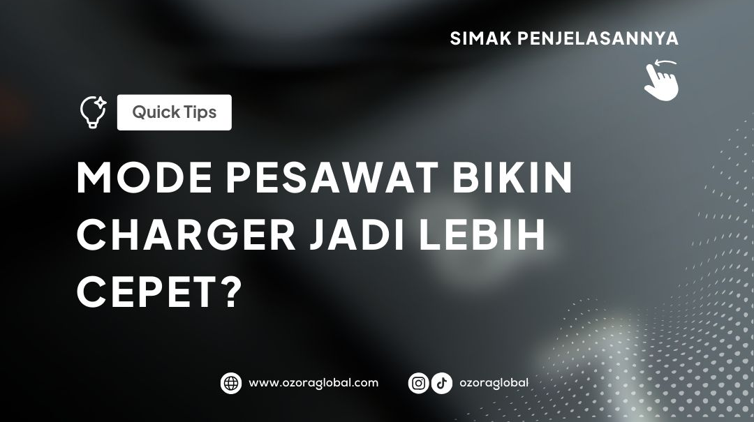 Airplane Mode Bikin Ngecas Lebih Cepat?